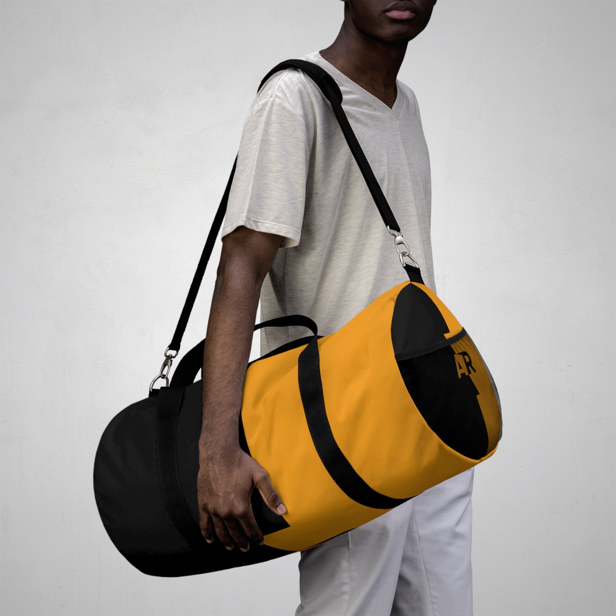 Two-Tone Duffel Bag