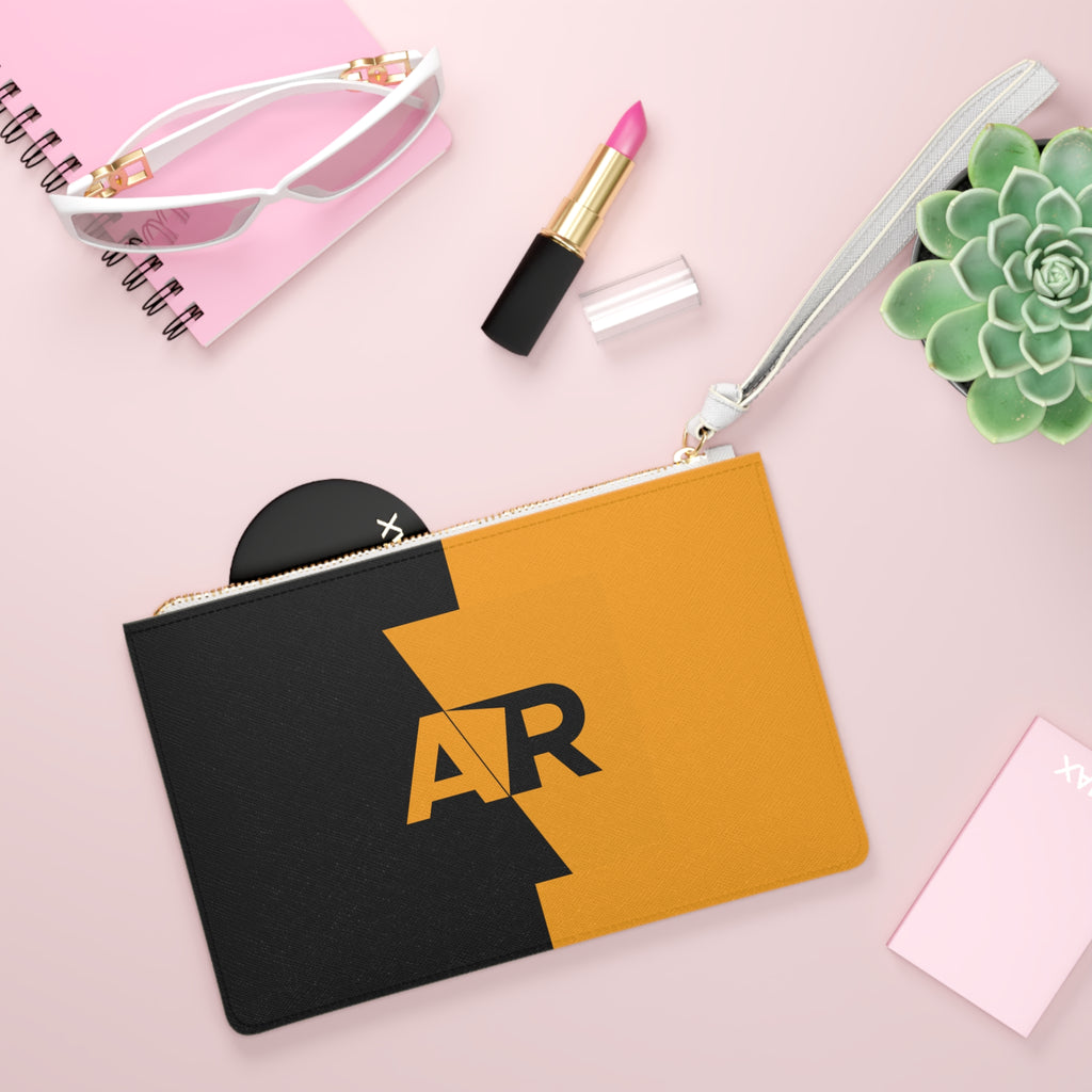 AR Monogram Clutch Bag
