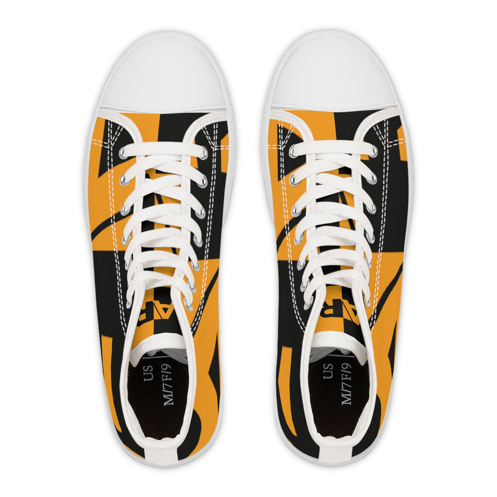 White High-Top Sneakers