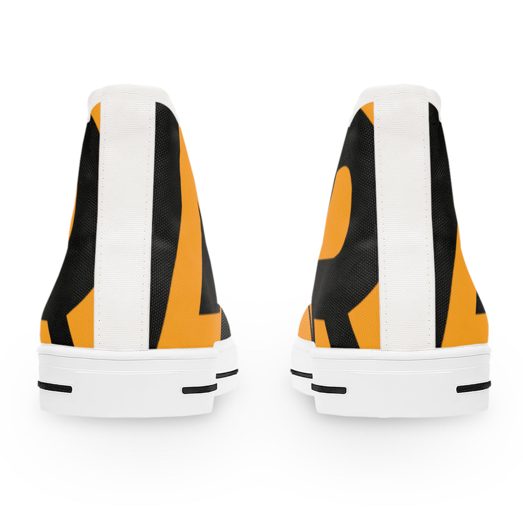 White High-Top Sneakers