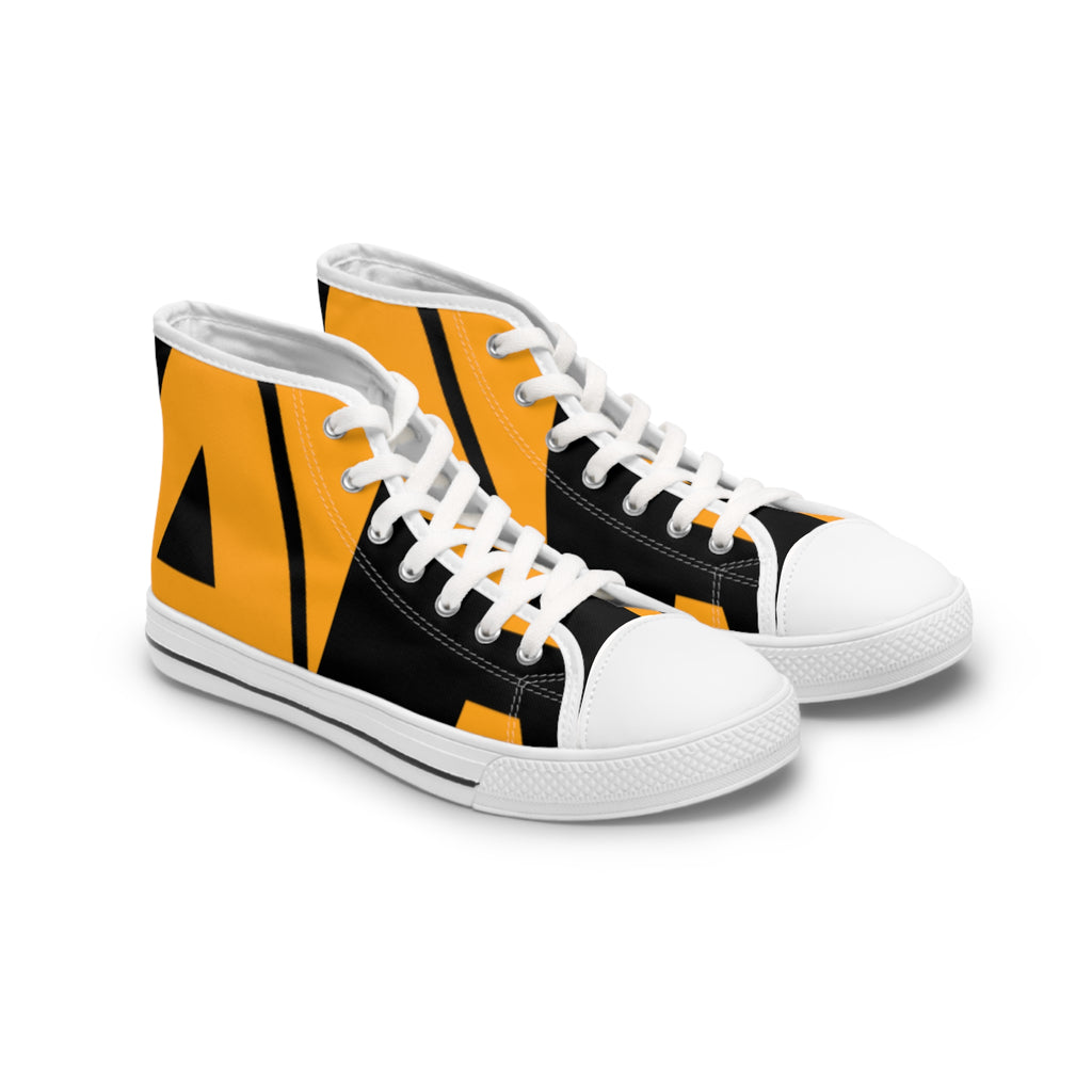 White High-Top Sneakers