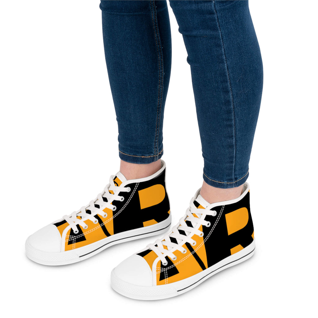 White High-Top Sneakers